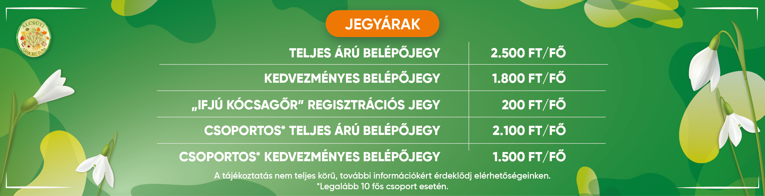 jegyárak